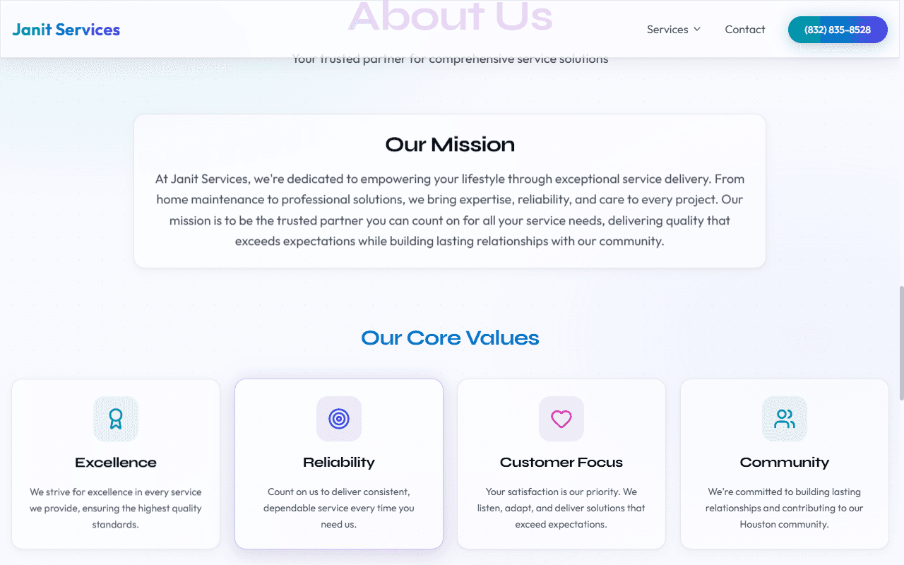Janit Services screenshot 3